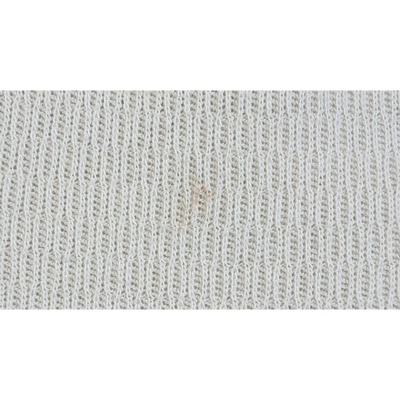 WE The Free Free People Rainbow Thermal Tee In Ivory Size X-Small - Picture 9 of 11